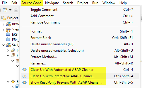 Screenshot ABAP-Cleaner preview