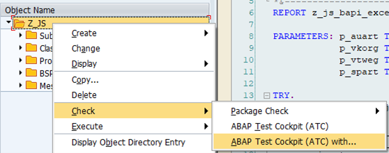 Screenshot ATC-Check SE80